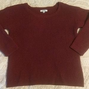 BB Dakota Waffle Knit Sweater